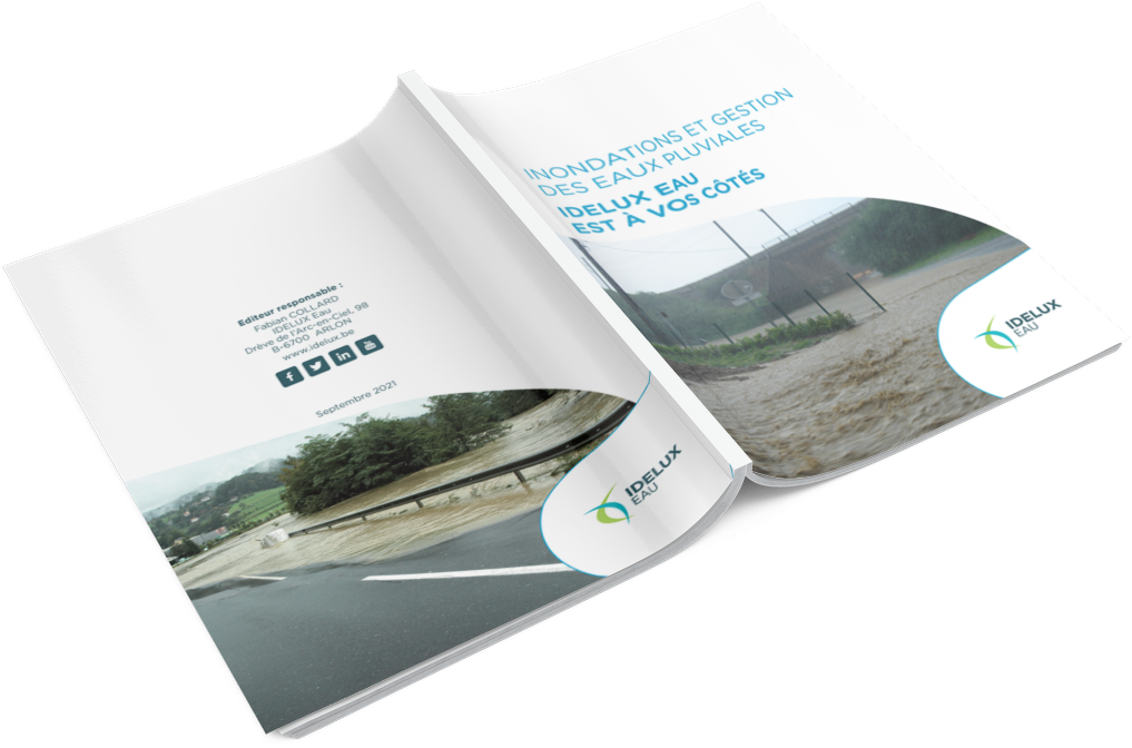 Brochure Inondations et gestion des eaux pluviales IDELUX Eau