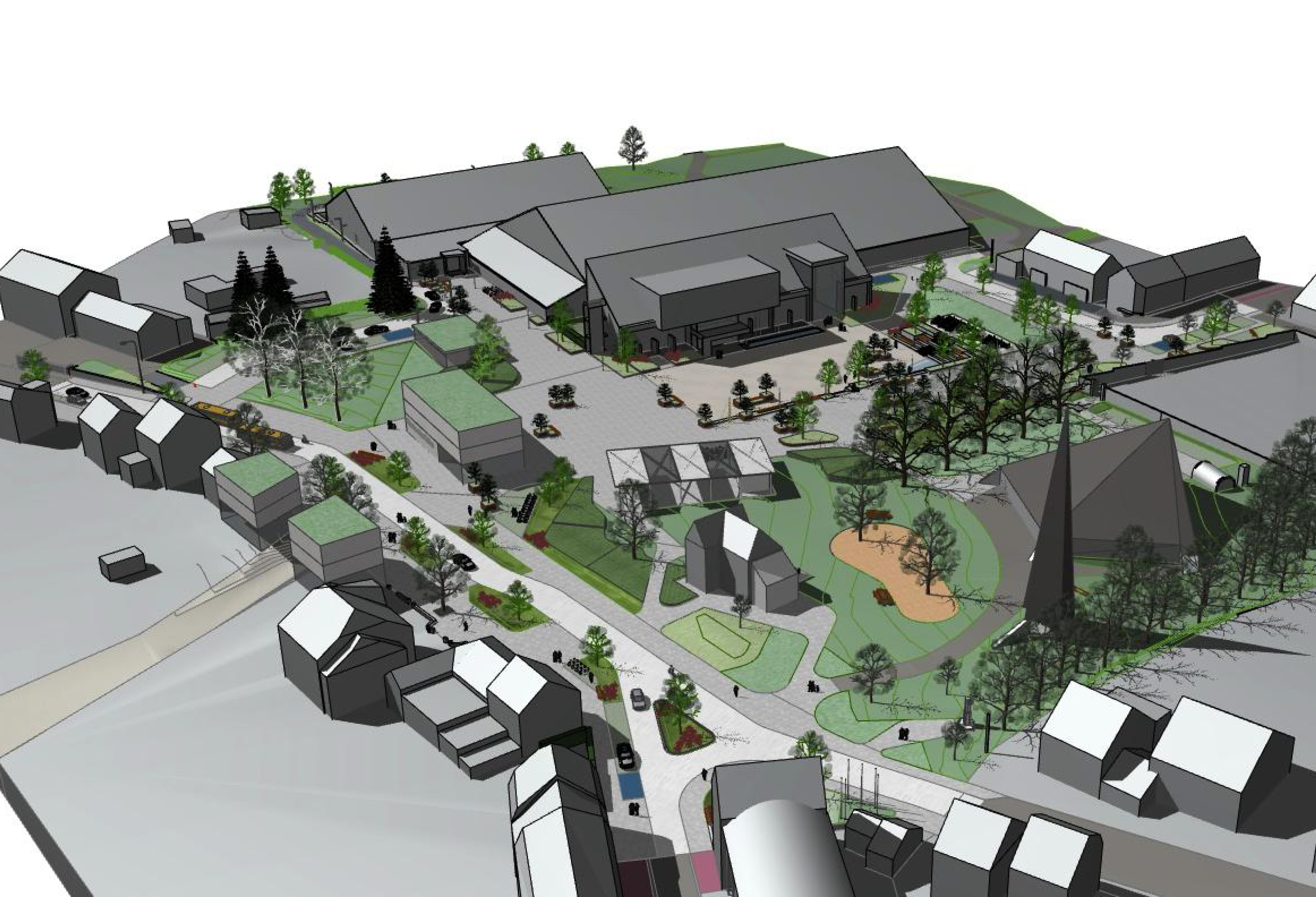 Libramont, Restructuration de la place communale