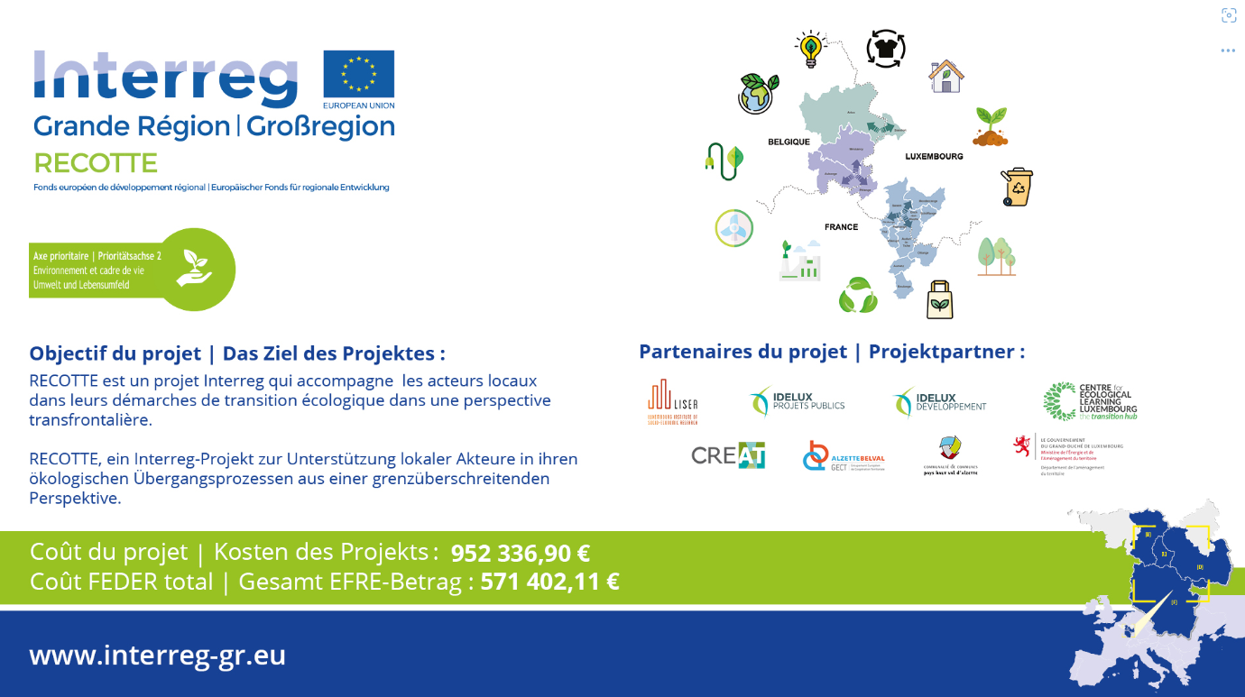RECOTTE Infos RECOTTE Infos
