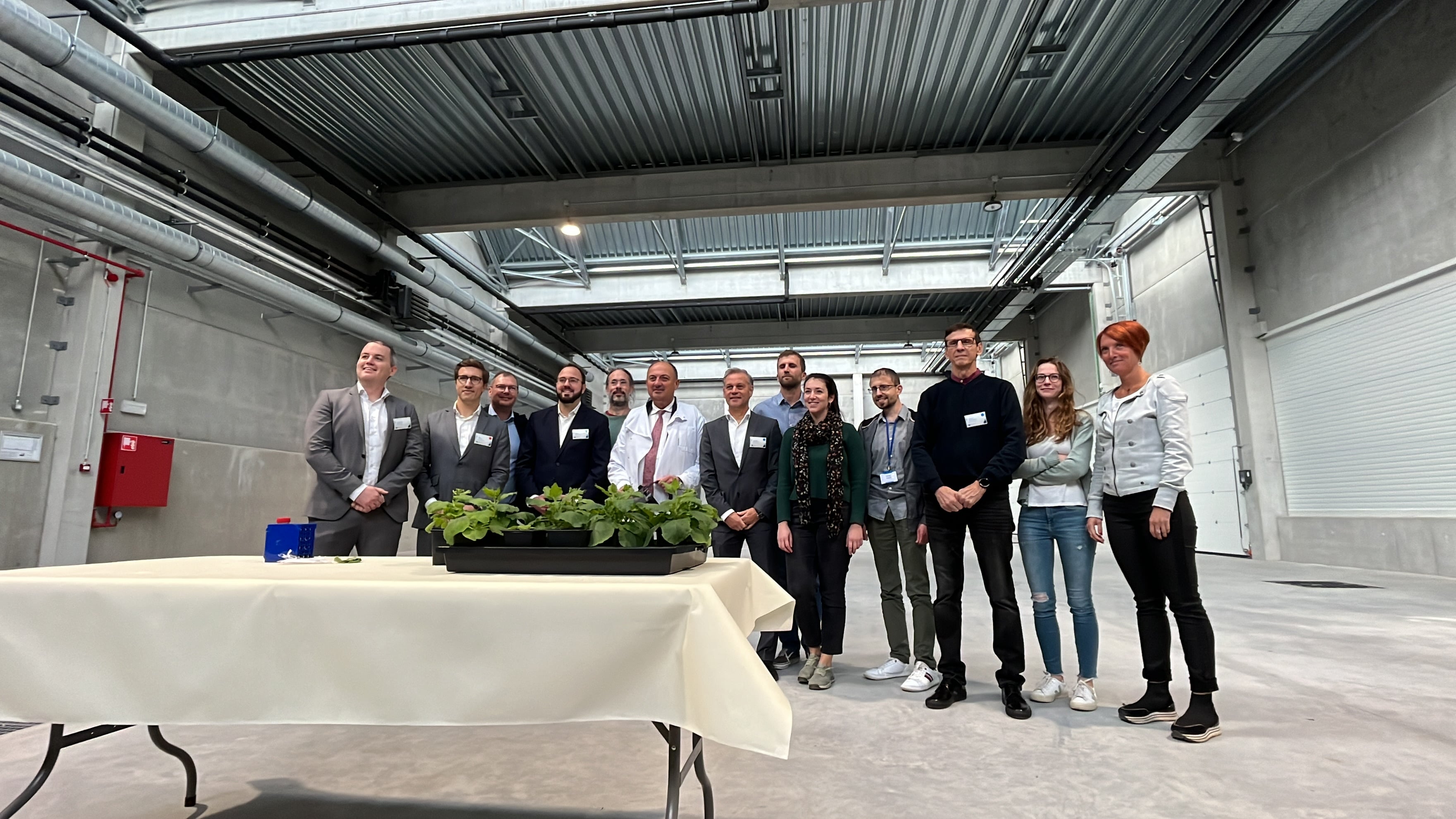 Inauguration du Novalis Boost Up Center