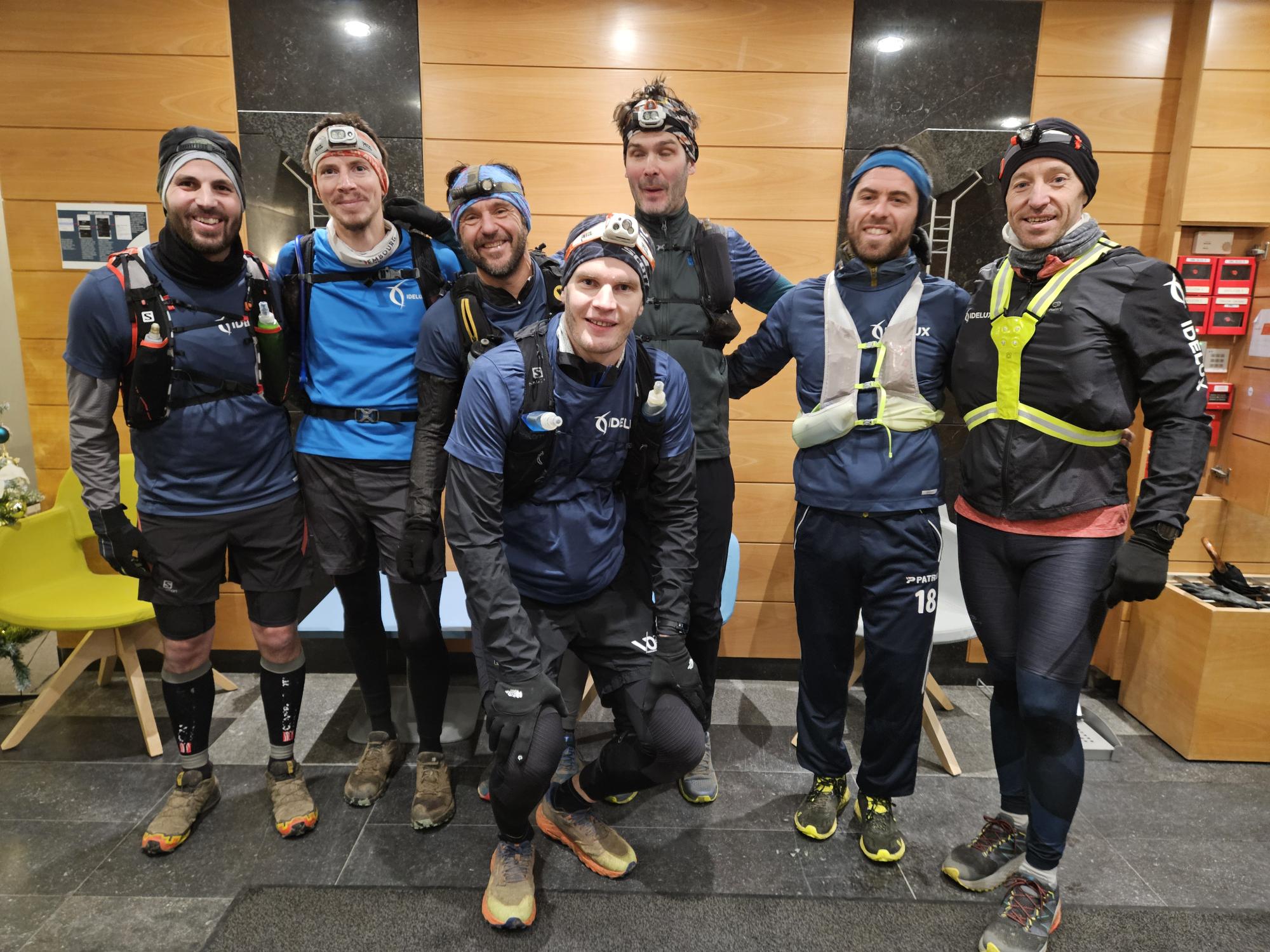 Equipe IDELUX pour le challenge Viva For Life