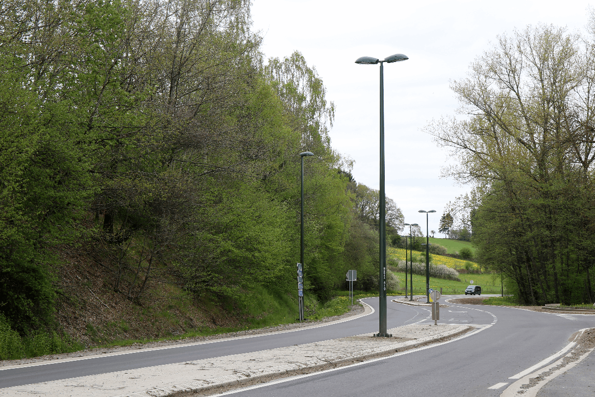 Voire du parc économique IDELUX de Burtonville