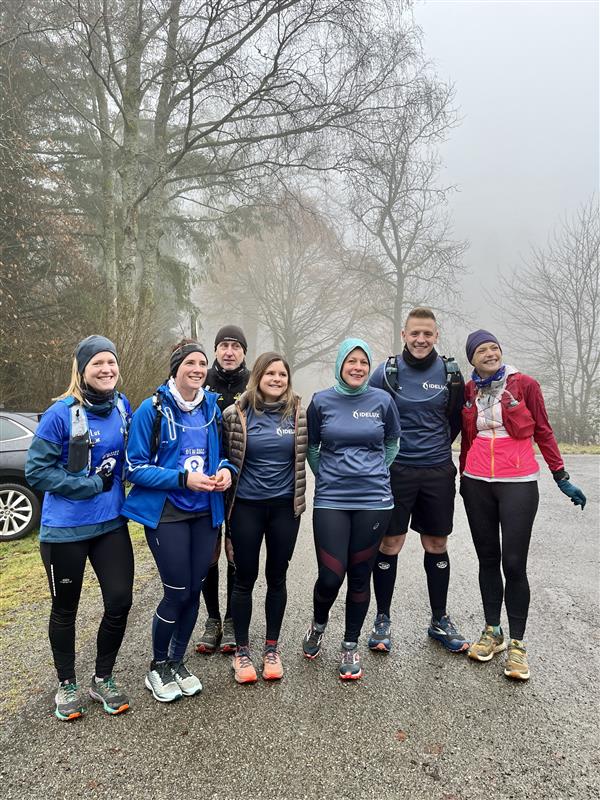 Equipe IDELUX pour le challenge Viva For Life