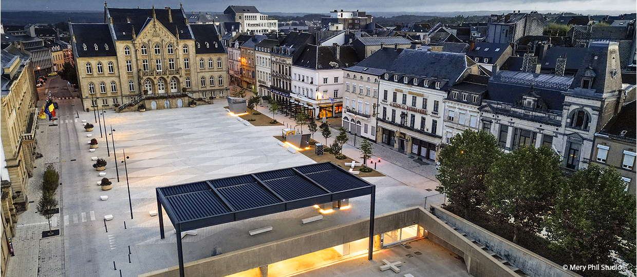 Place Léopold à Arlon