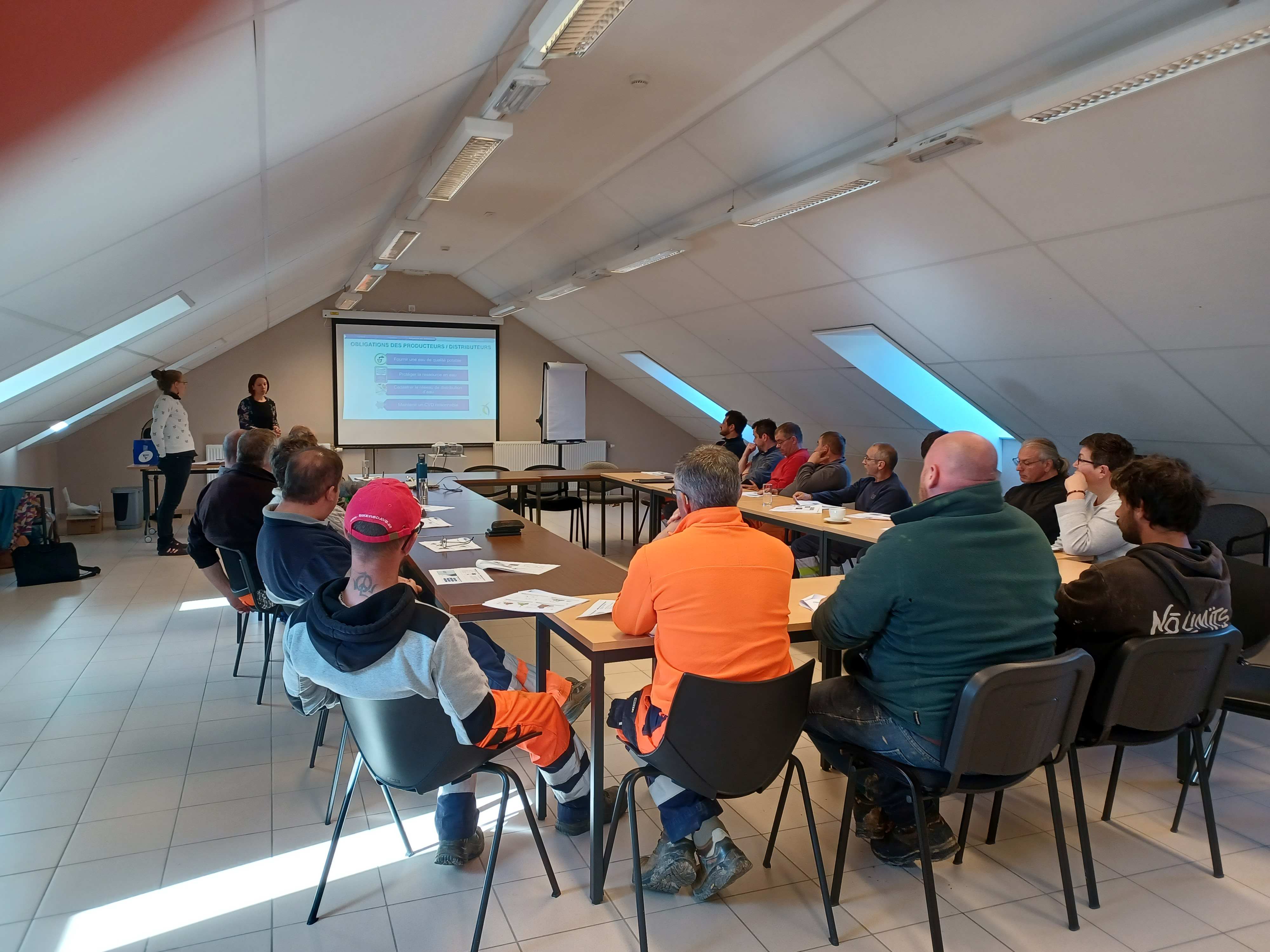 Formation des fontainiers