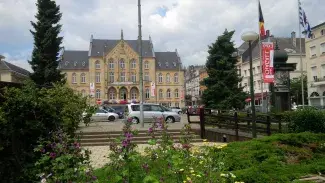 Vue de l'ancien Palais de Justice d'Arlon