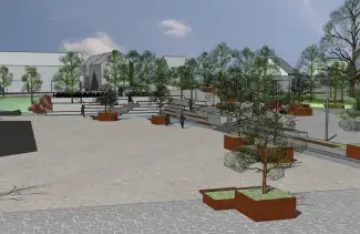 Libramont, Restructuration de la place communale