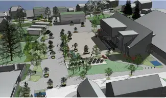 Libramont, Restructuration de la place communale