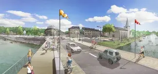 Hotton, Aménagements des bords de l’Ourthe