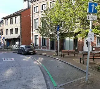 Marche-en-Famenne - 24 places «Shop &amp; go » aménagées pour renforcer la rotation