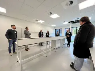 Inauguration du Novalis Boost Up Center