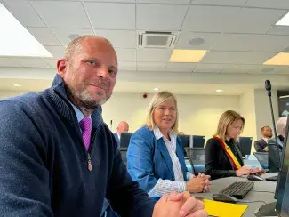 Visite de Theo FRANCKEN