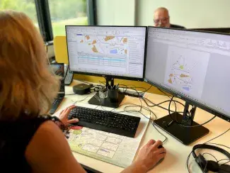 Maïté est chargée de mission cartographie