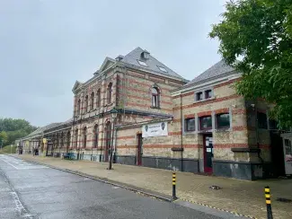 Musée du vélo à la gare du sud à Bastogne