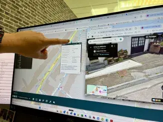 Vue proposée dans Cart'Eau