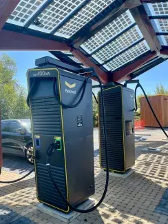 Station de recharge électrique Fastned à Houffalize