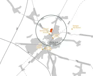 Appel à manifestation d'intérêt visant à vendre une partie du site dit « ancienne caserne militaire Heintz » situé à Bastogne