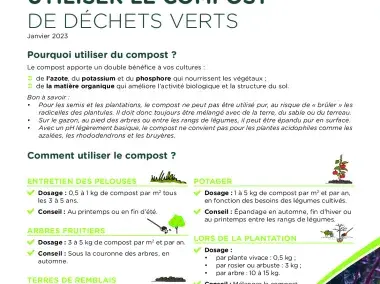 Compost vert - Conseils et composition