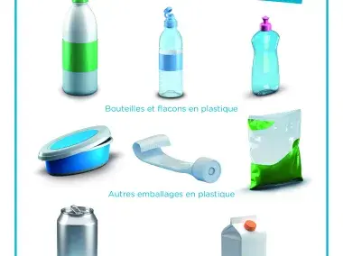 Affiche - Emballages Plastiques, Métalliques et Cartons à boissons (PMC)