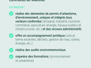 Besoin d'un coup de pouce pour votre permis ? Téléchargez la plaquette du service Droit de l'environnement d'IDELUX