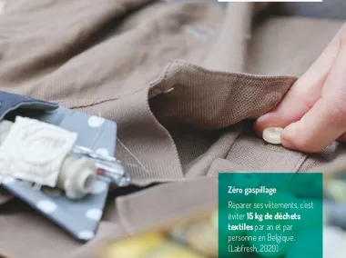 Ma couture de bouton