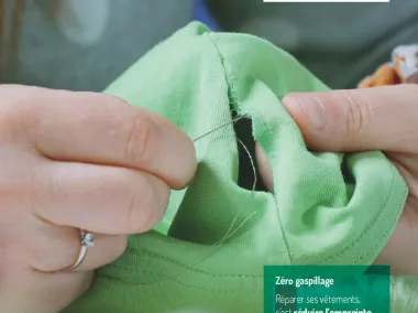 Ma réparation de couture décousue