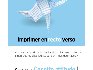 Affiche Cocotte - Recto verso