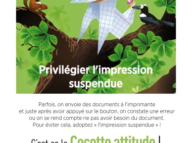Affiche Cocotte - Impression suspendue