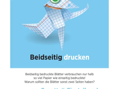 AFF Cocotte-Einstellung - Beidseitig drucken