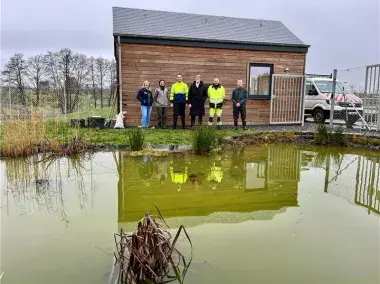 Photo d'équipe projet mare de Chêne