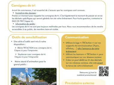 Tri action - 5 - Encourager le tri