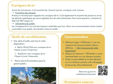 Tri action - 5 - Encourager le tri