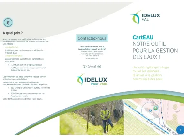 CartEAU, notre outil pour la gestion des eaux