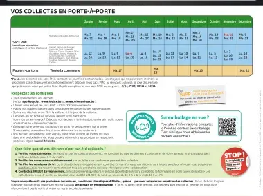 IDELUX - Calendrier 2026 - Malmedy