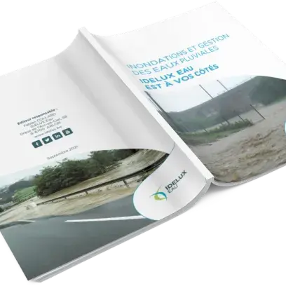 Brochure Inondations et gestion des eaux pluviales IDELUX Eau