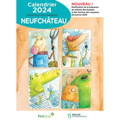 Cover - Calendrier des collectes - 2024