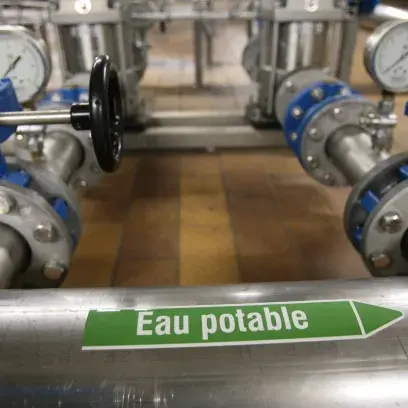 Image de conduits d'eau potable