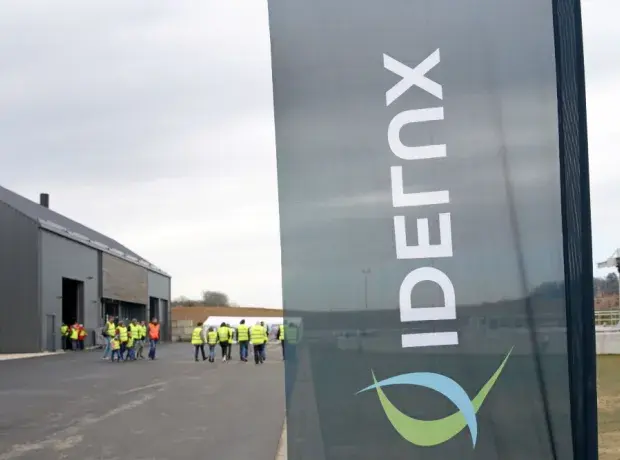 Banner IDELUX lors d'une inauguration